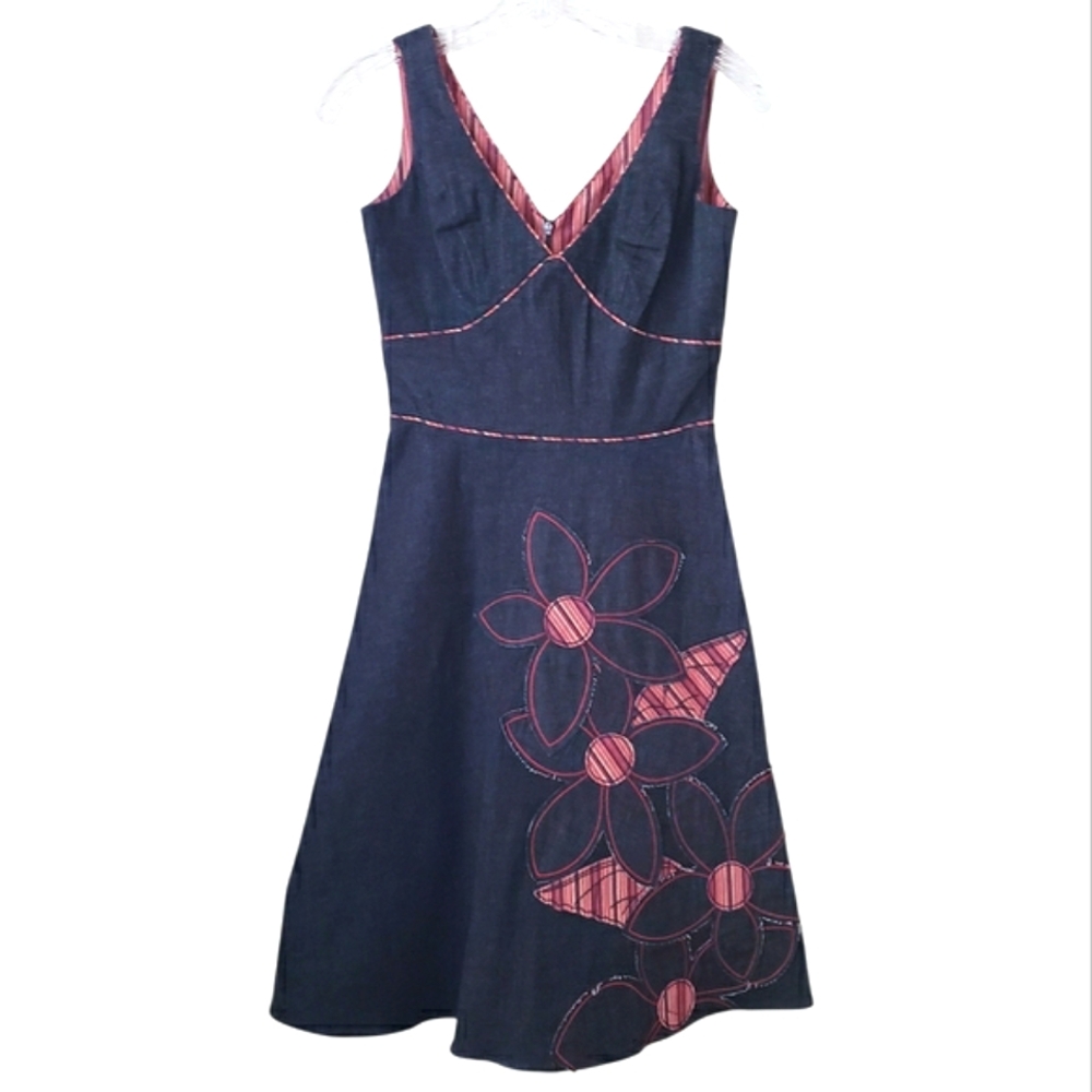 Vintage Mica Y2K Floral Dress